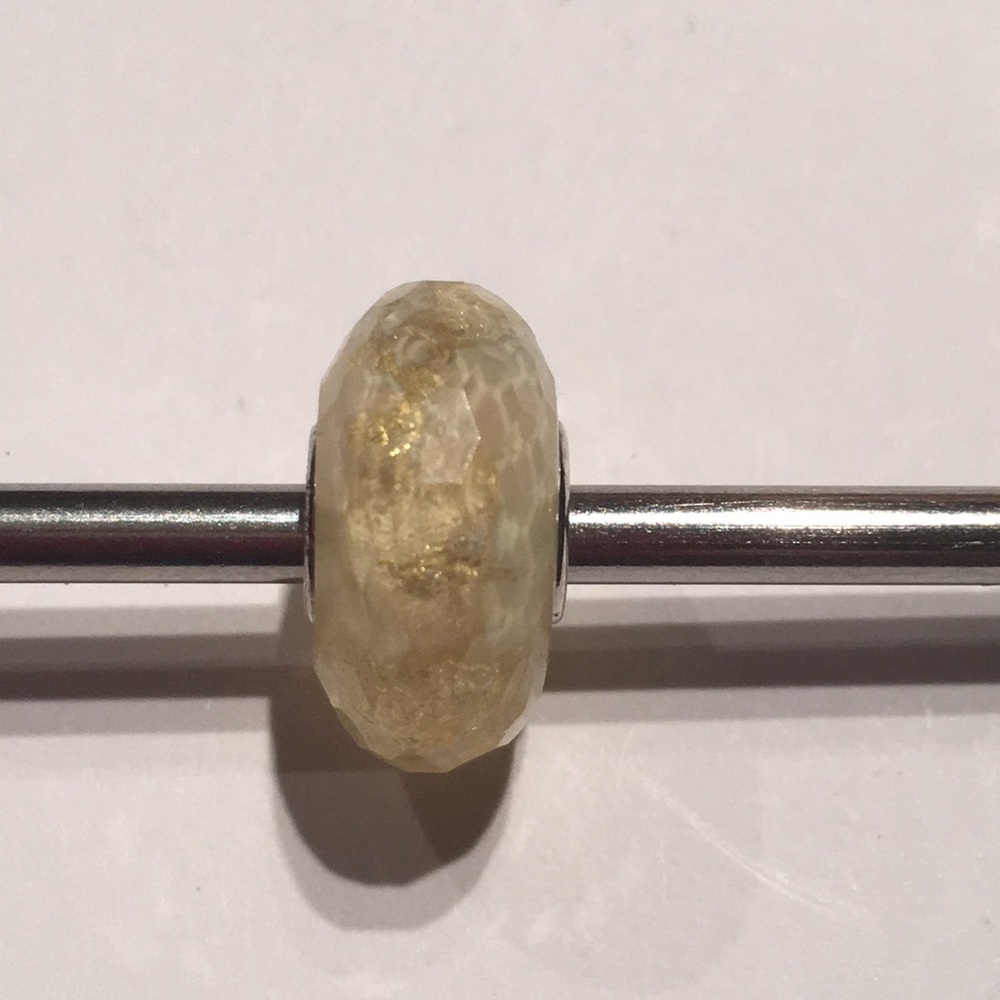 Elfbeads Sunny Earthbead Fractal glass bead NIB